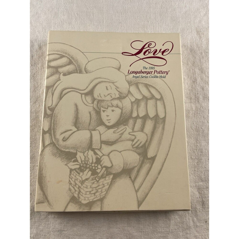 Vintage Longaberger LOVE 1995 Cookie Mold NIB